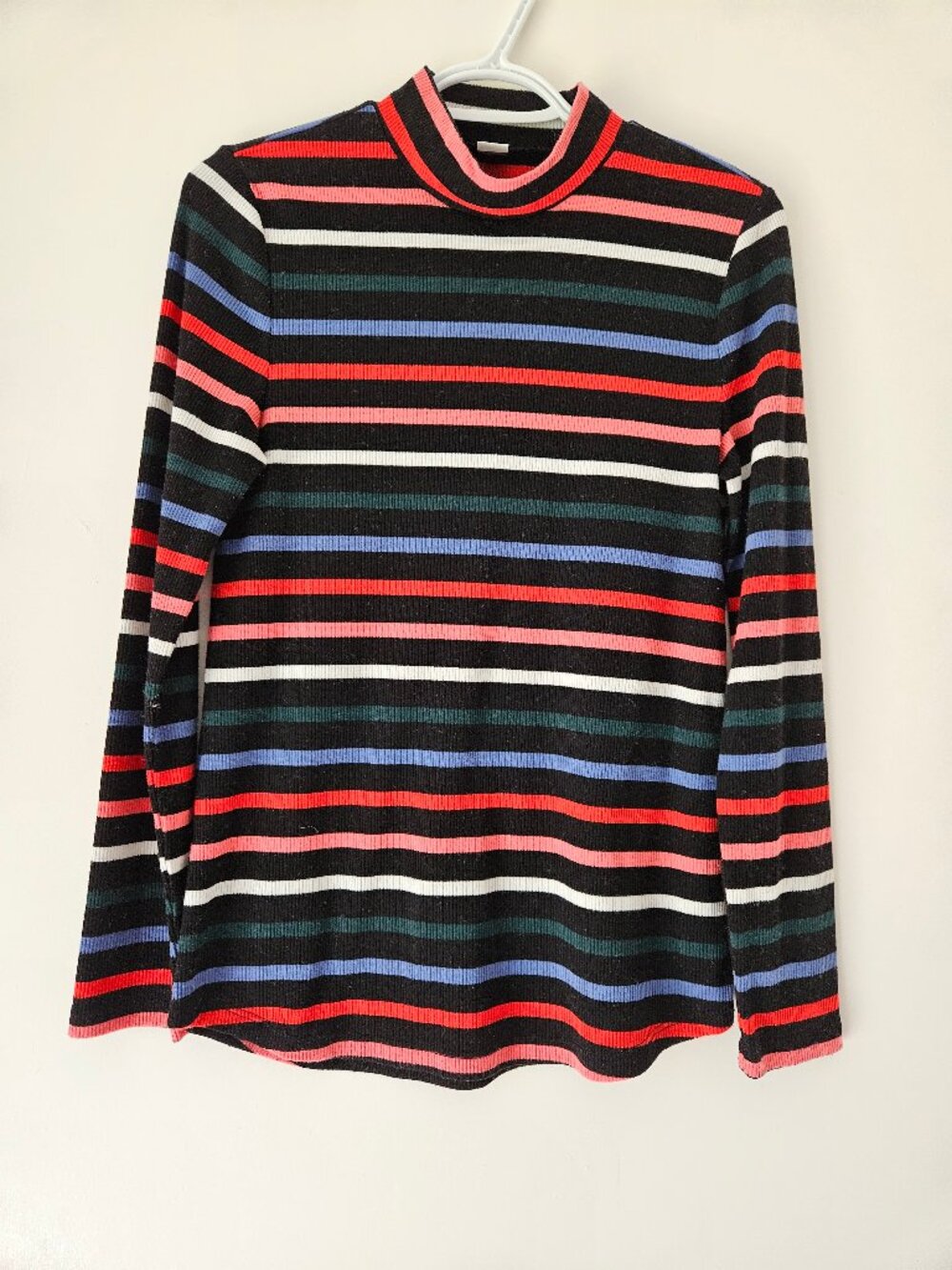 Old Navy Multicolor Long Sleeve Women's Top Size M